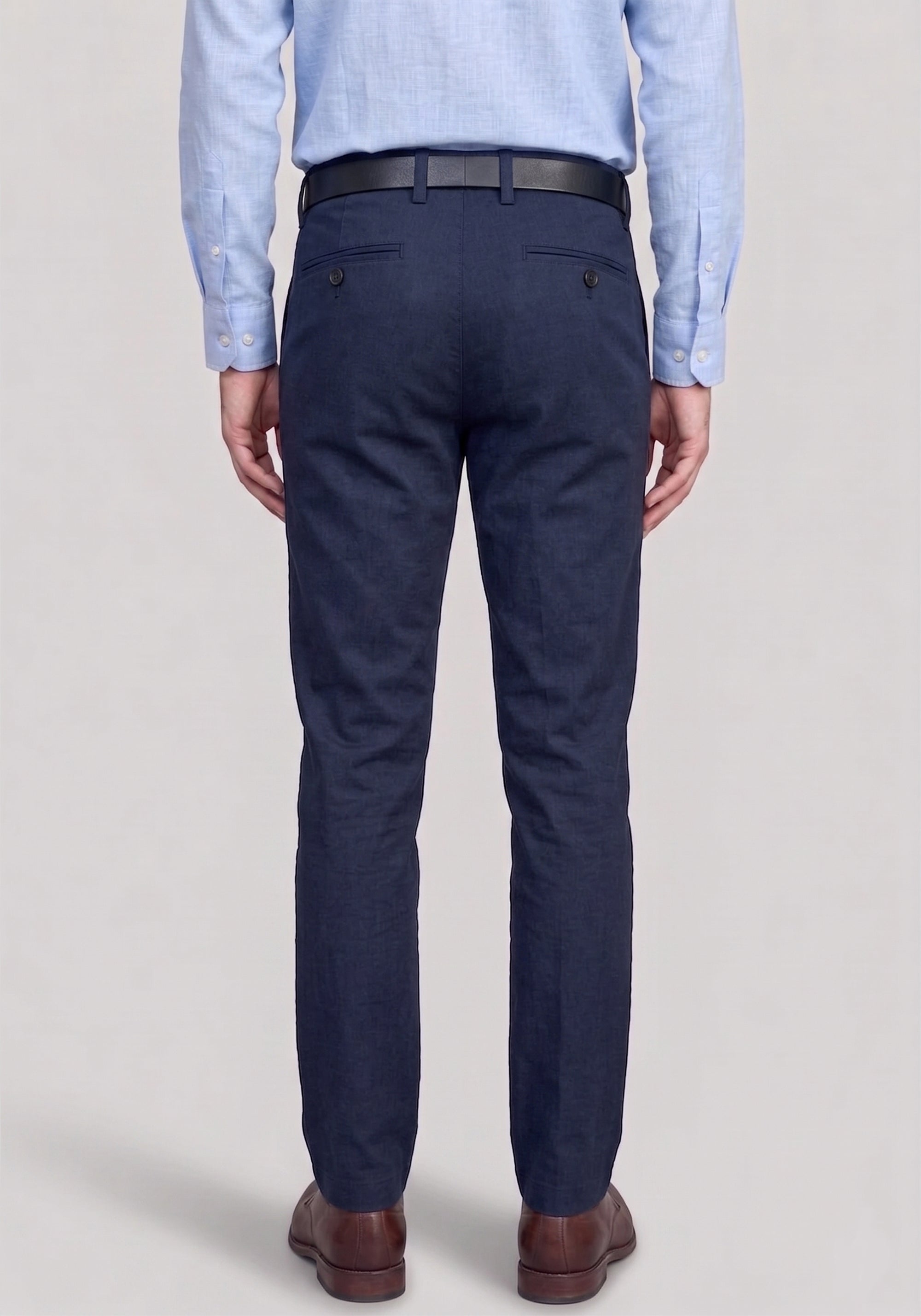 Navy Cotton Pant