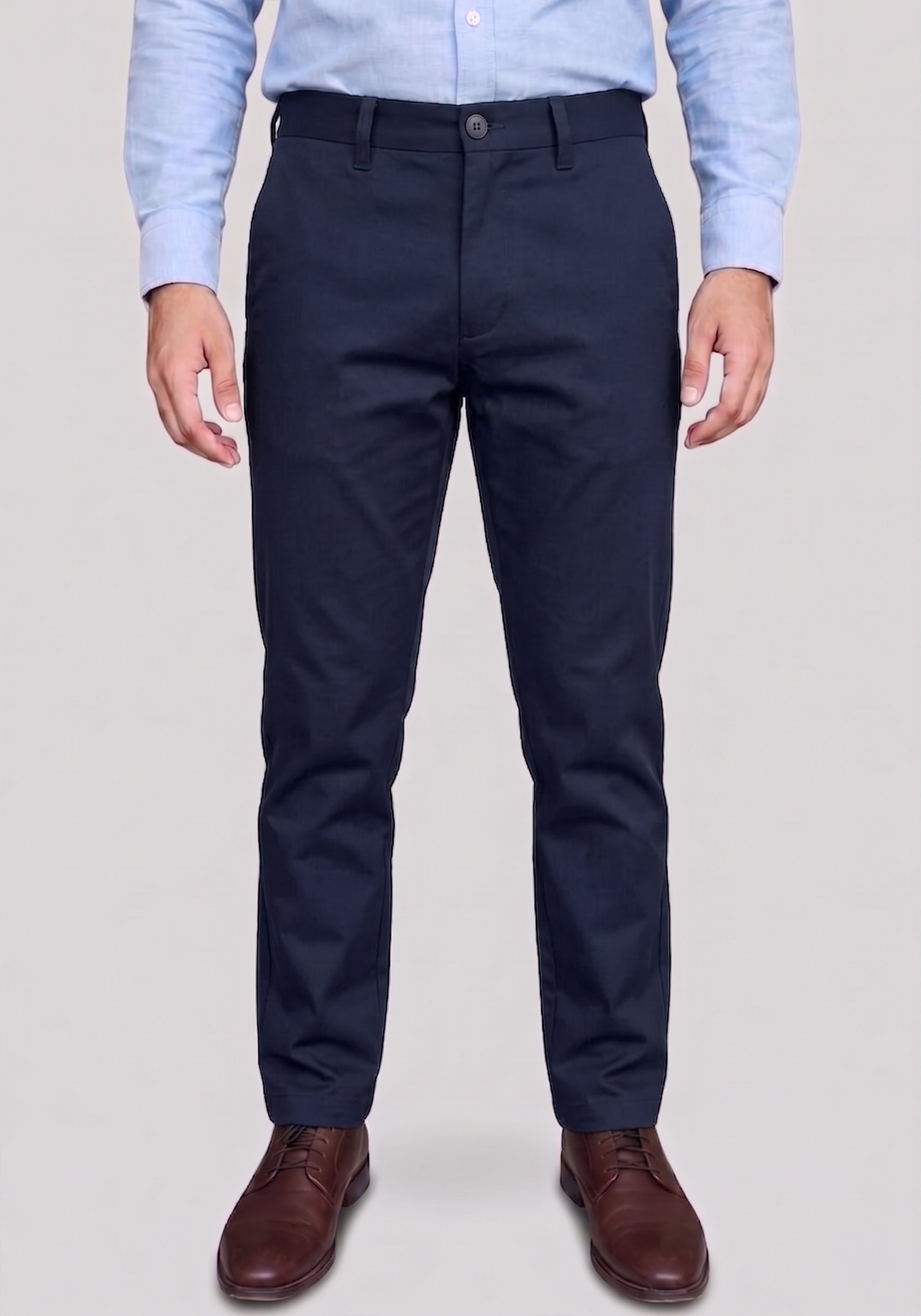 Navy Cotton Pant