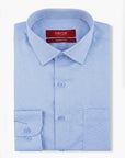 Sky Blue Doted Dress Shirt