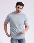 Light Gray Classic Pocket Tee