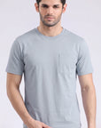 Light Gray Classic Pocket Tee