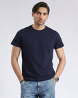 Navy Round Neck T-Shirt