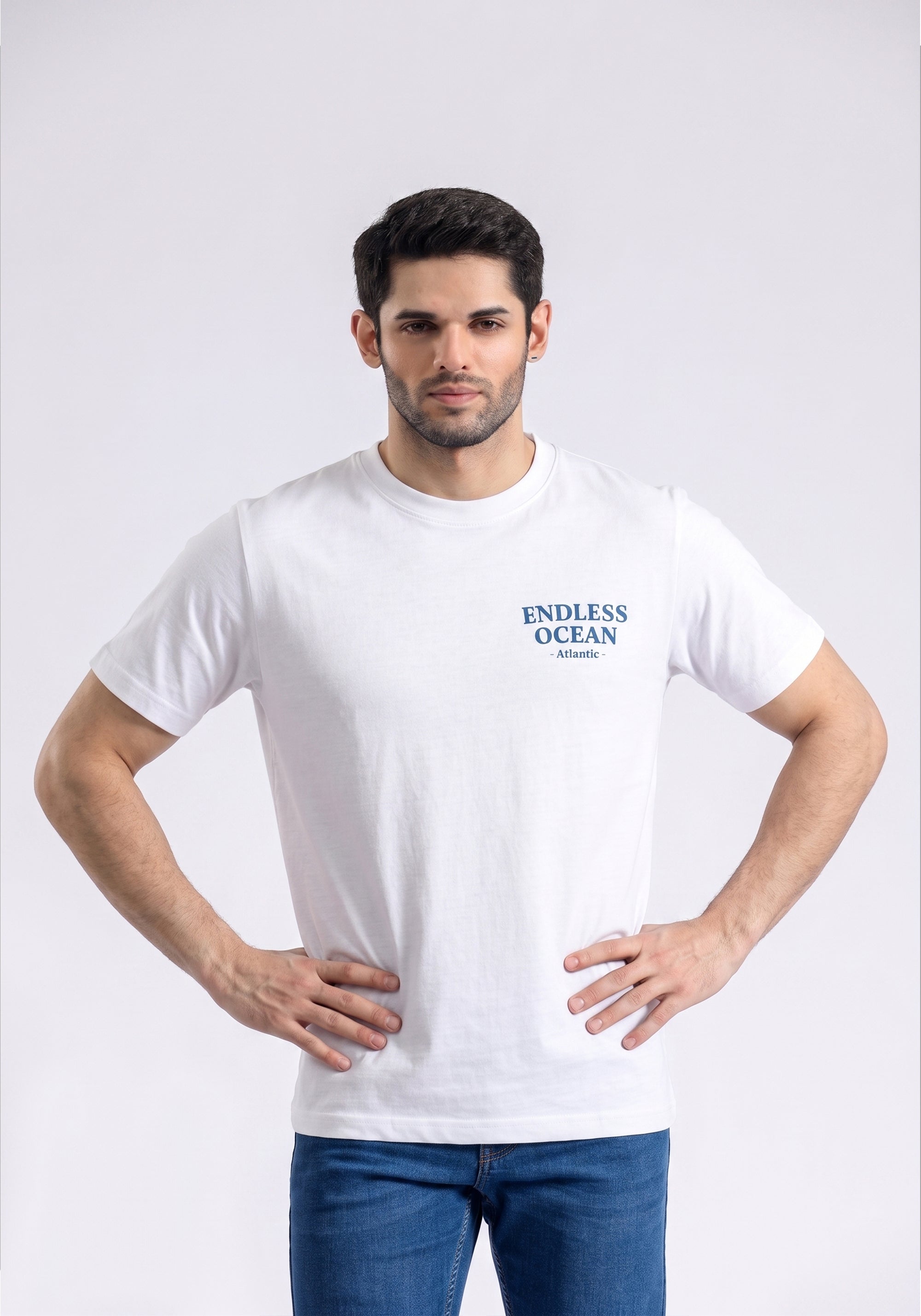 White Graphic T-Shirt