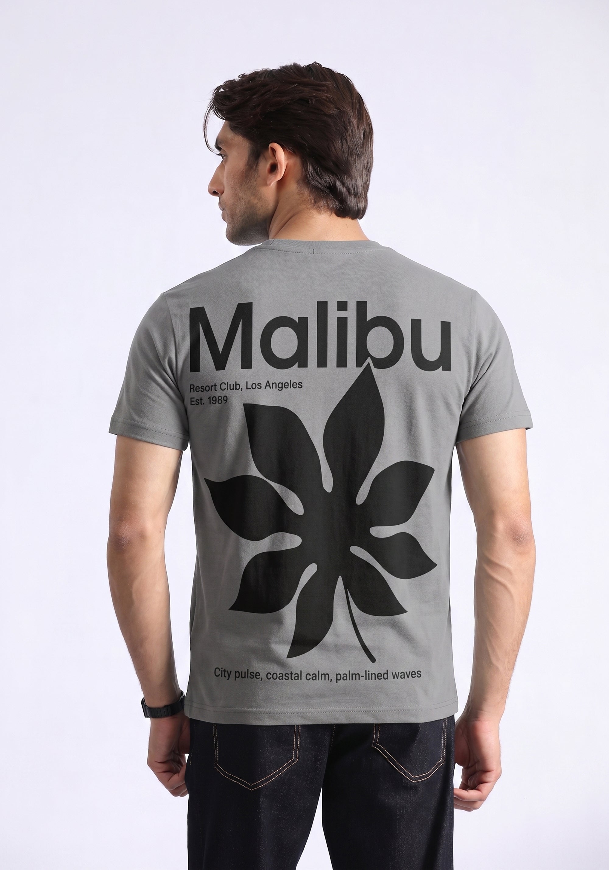 Gray Graphic T-Shirt