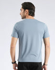 Men’s Minimalist Grey Crew T-Shirt
