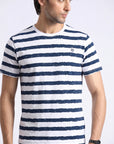 White Navy T-Shirt