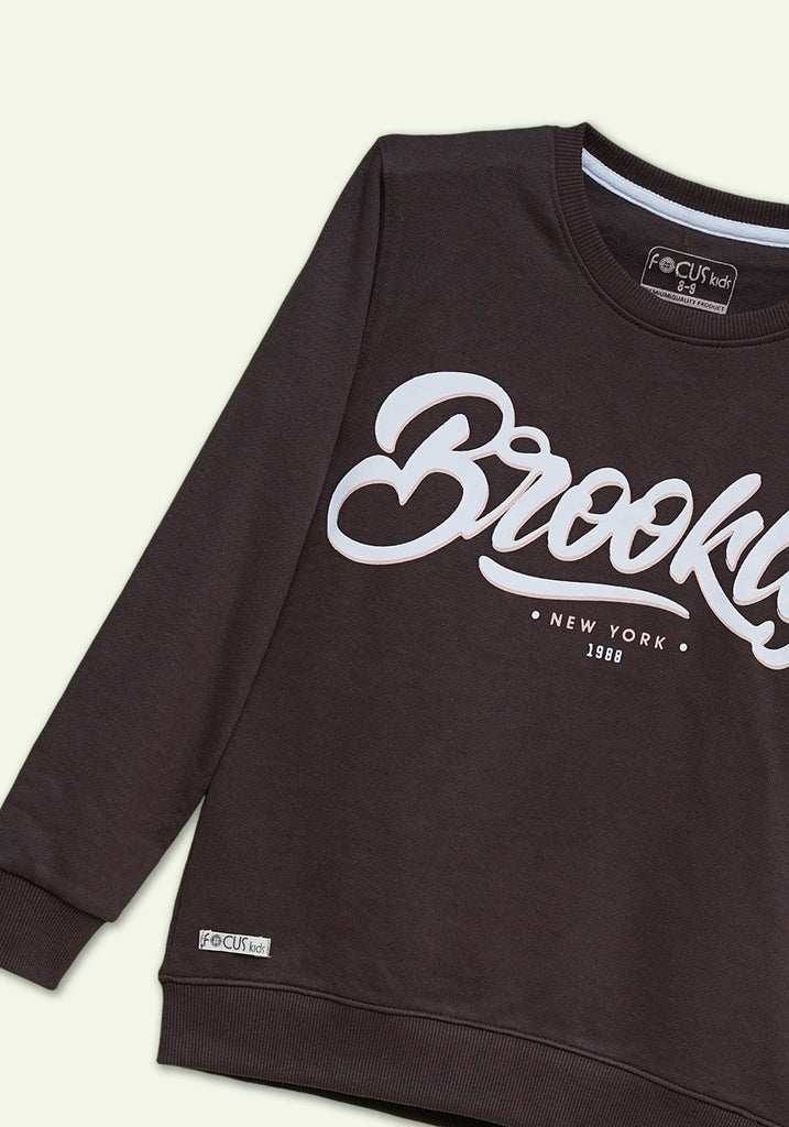 Brooklyn Brown SweatShirt