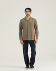 Mehndi Button-Down Casual Shirt