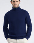 Turtle Neck Knitted Sweater