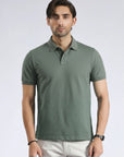 Men's Green Polo Shirt