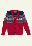 Red Navy Sweater