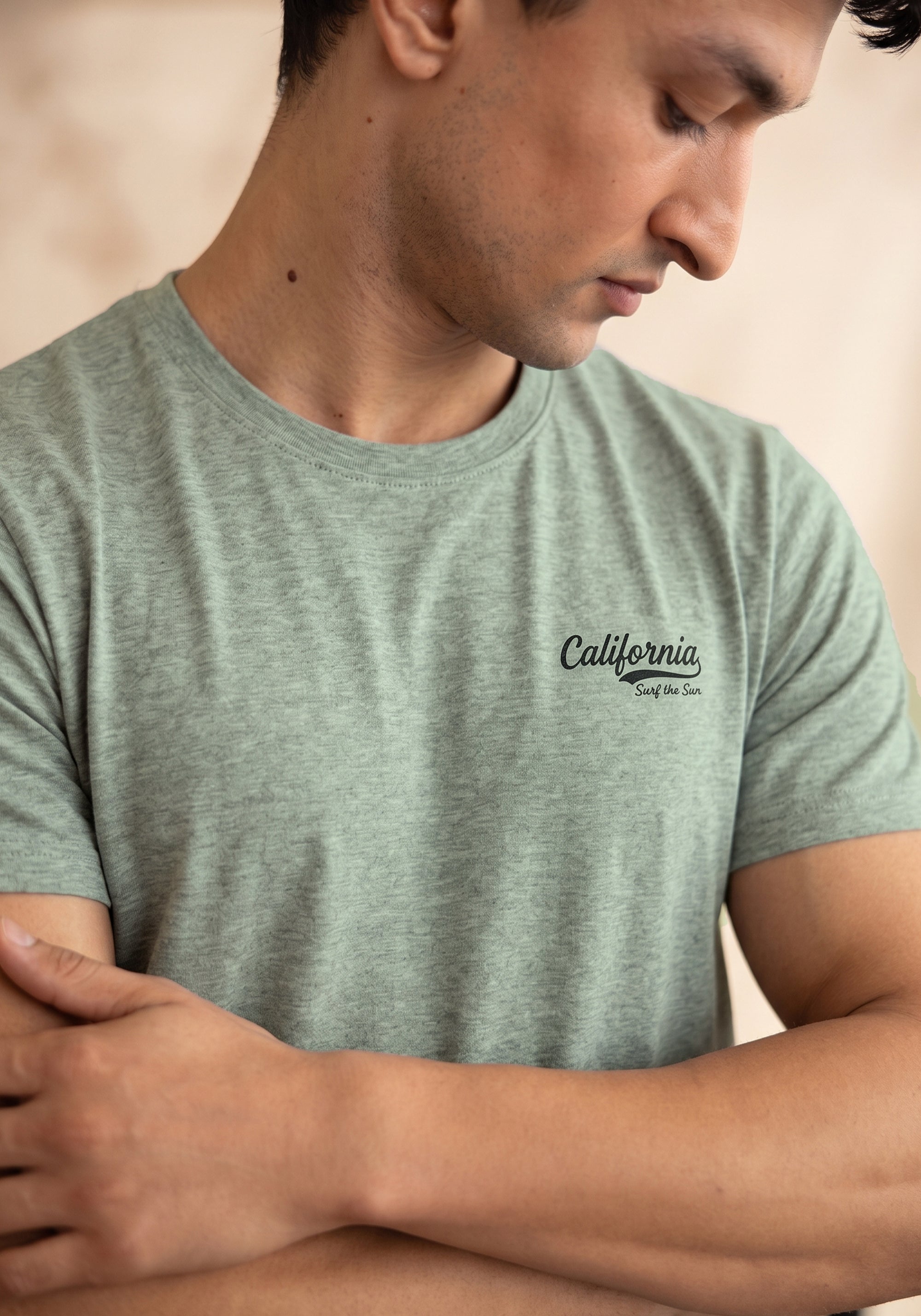 Light Green Graphic T-Shirt