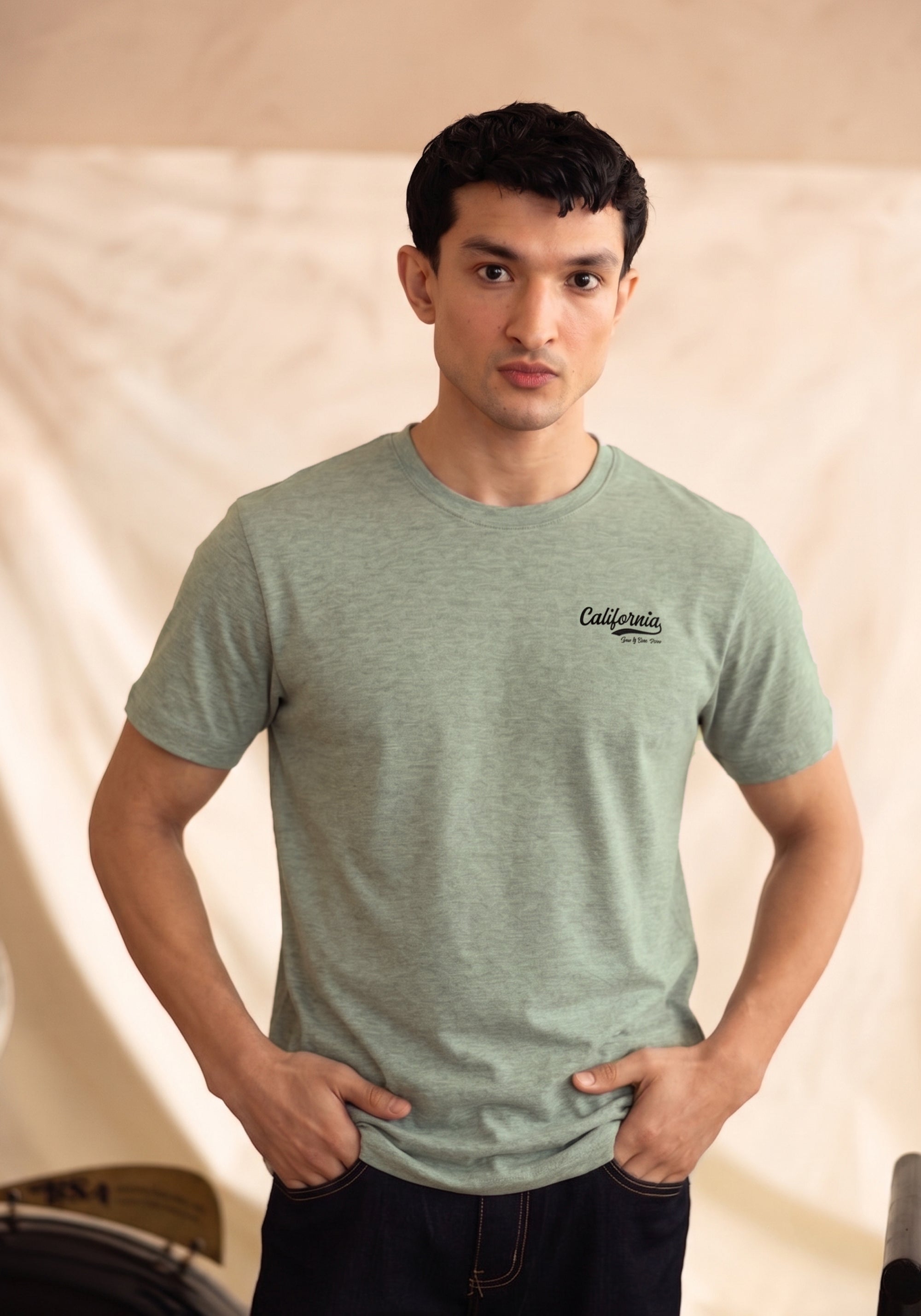 Light Green Graphic T-Shirt