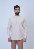 Skin Ban Collar Shirt