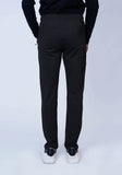 Black Trousers with White Piping