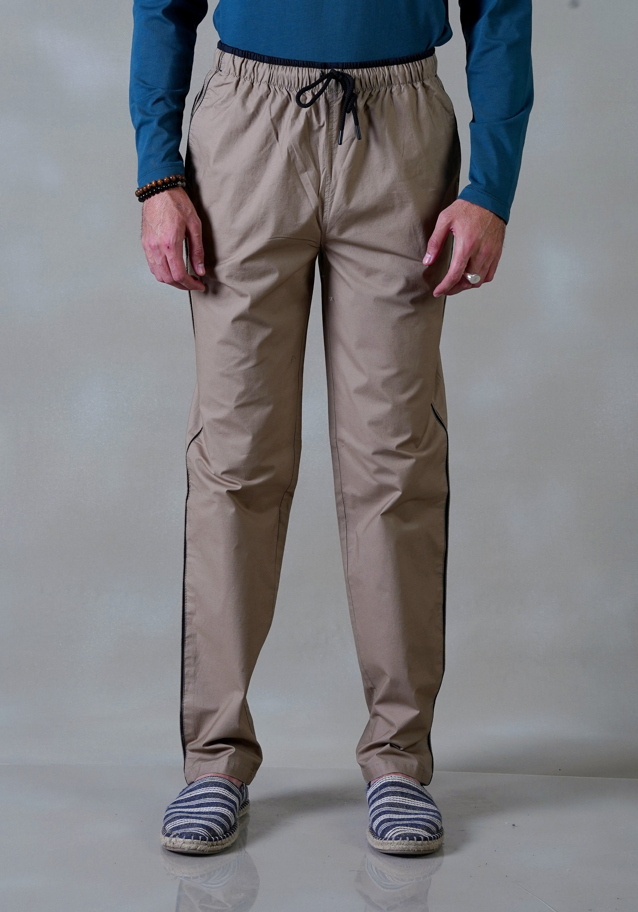 Khaki Basic Trousers