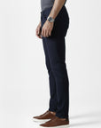 Straight Fit Navy Blue Denim Pant