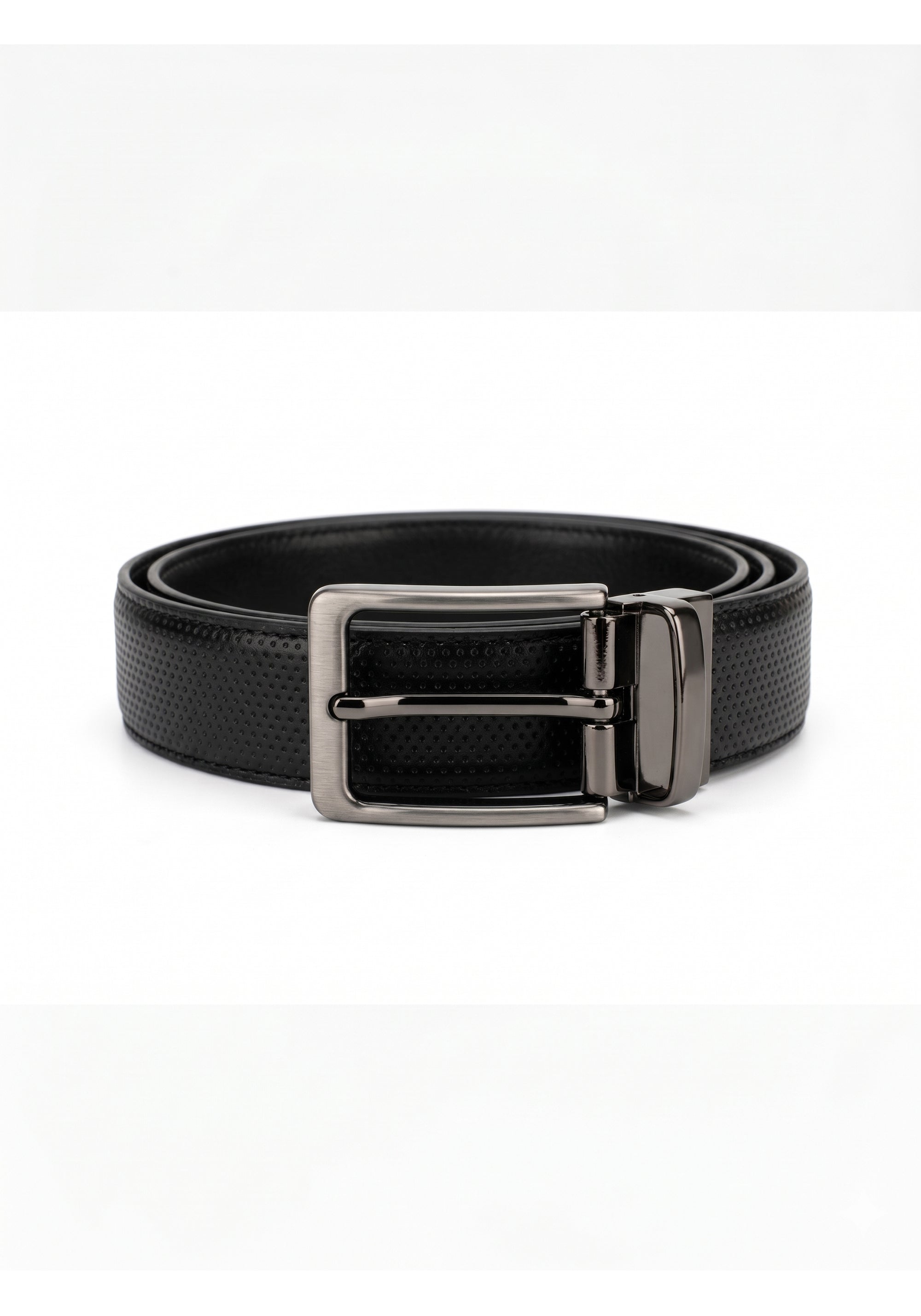 Reversible Doted Black &amp; Brown Belt