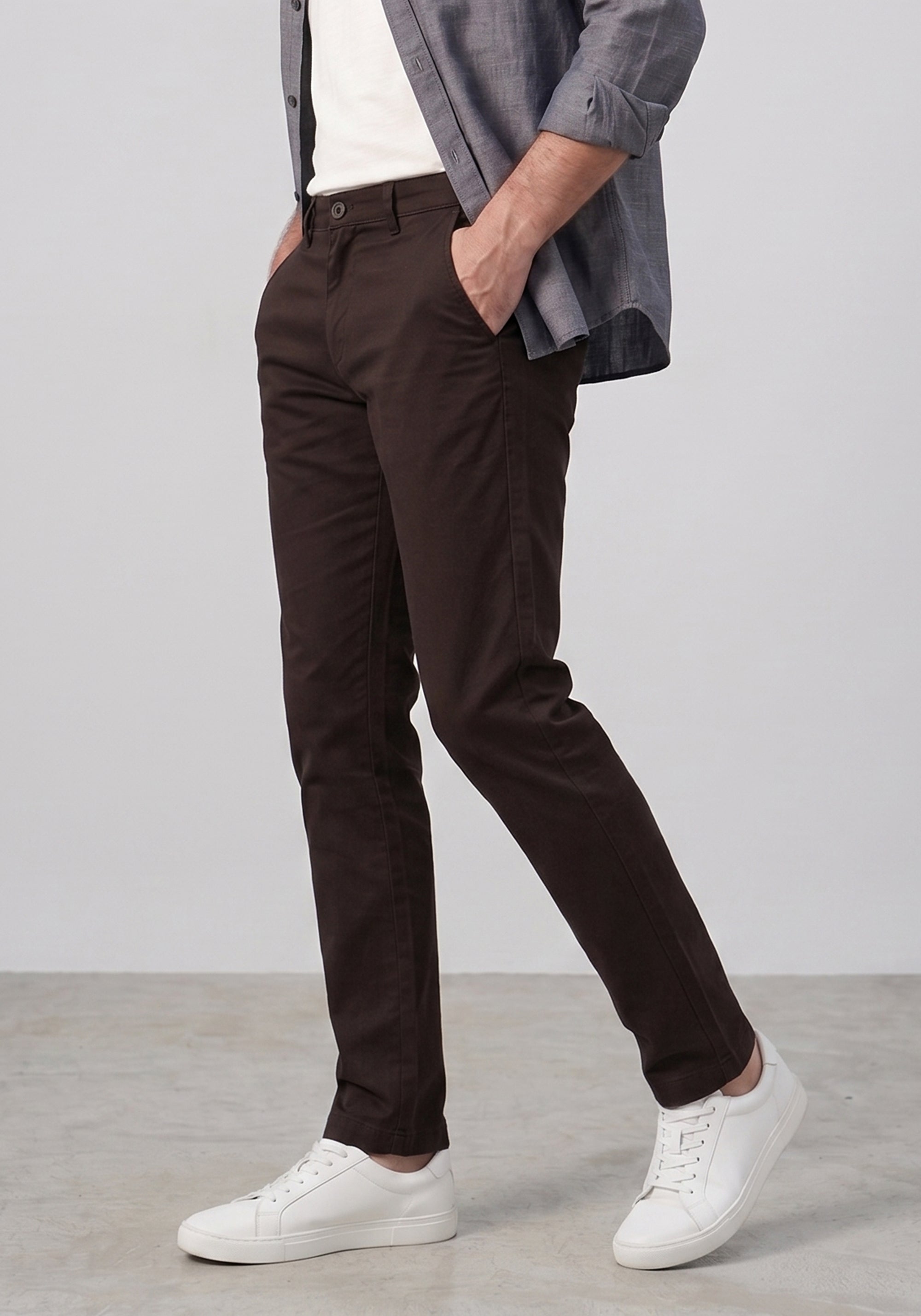 Dark Brown Chino pant