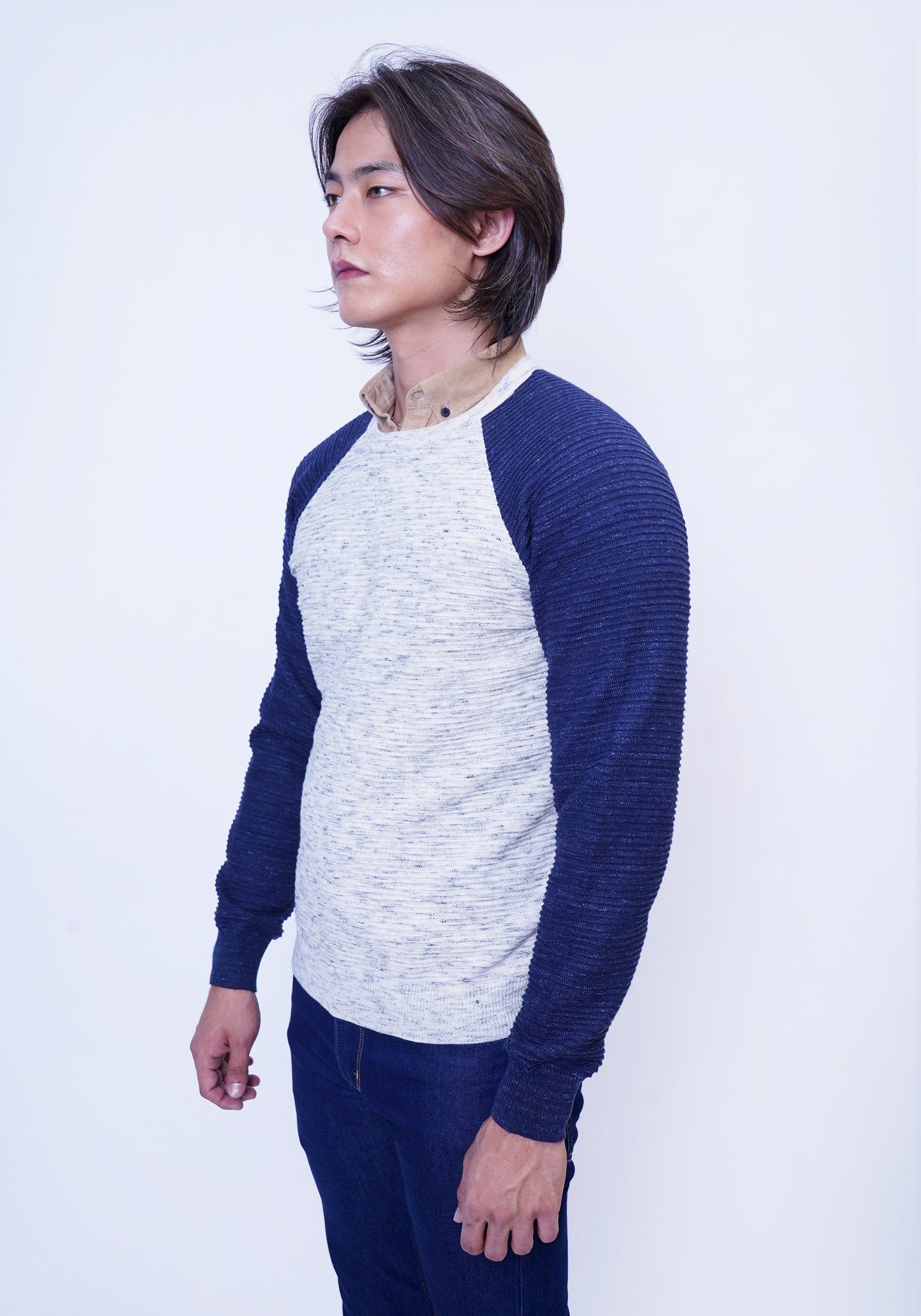 Cable-Knit Cotton Sweater