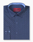 Modern Blue Pattern Shirt