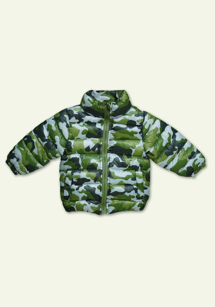 Camouflage Puffer Jacket