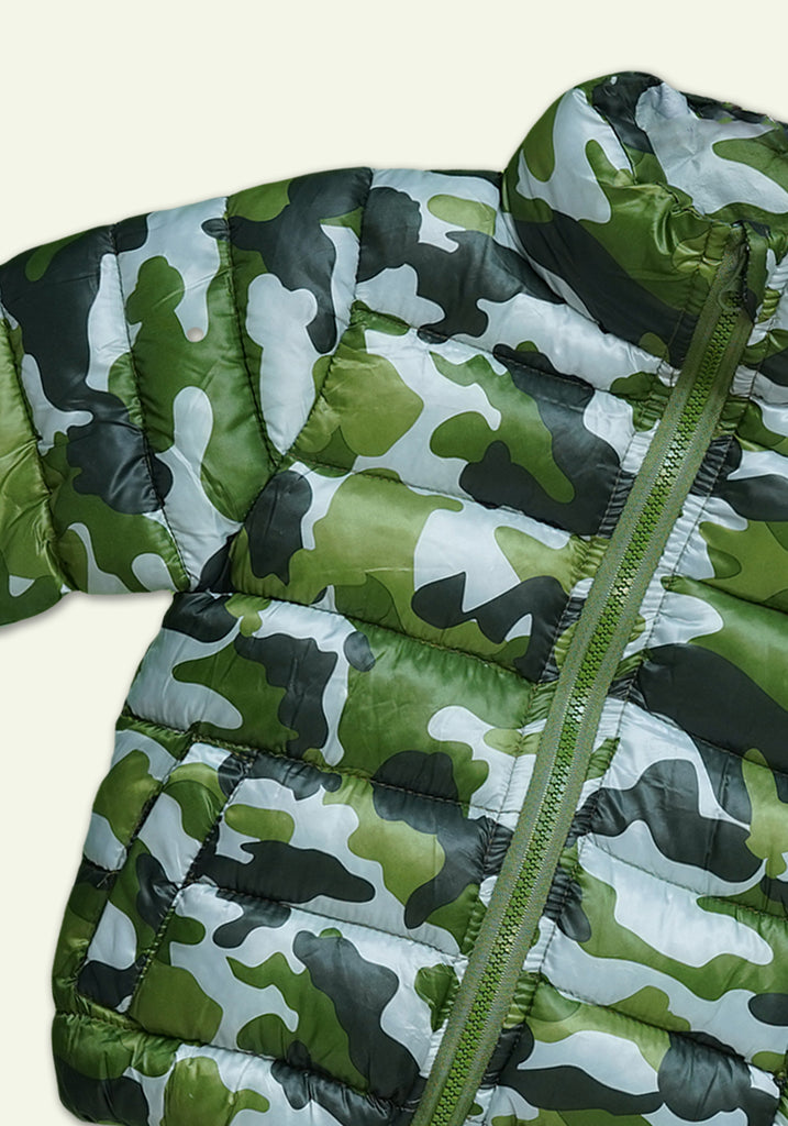 Camouflage Puffer Jacket