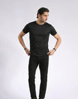 Black Crew Neck T-Shirt
