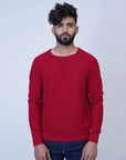 Red Knitted Sweater