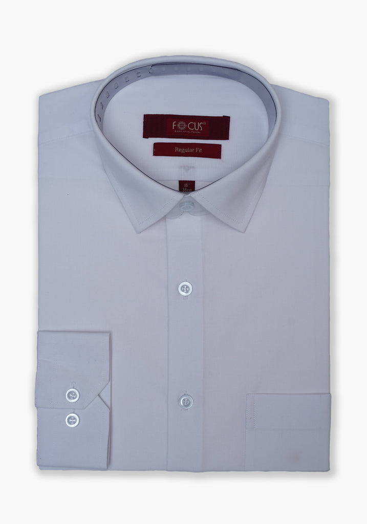 White Textured Dress Shirt Focus Clothing Pk white-textured-dress-shirt-focus-clothing-pk