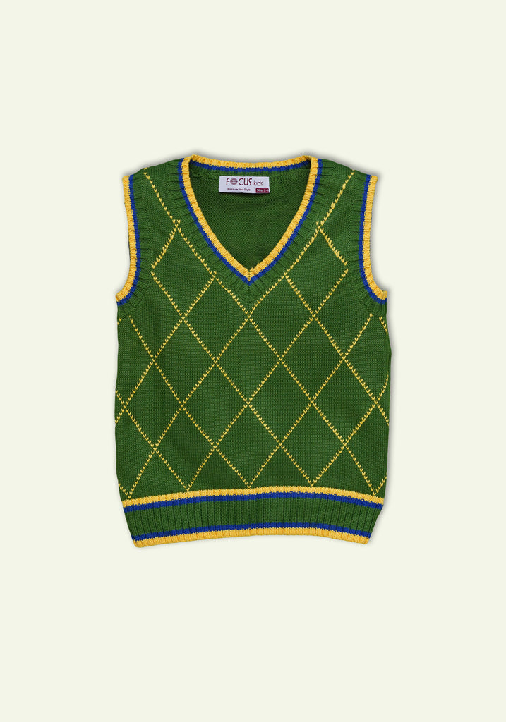 Green Sleeveless Sweater