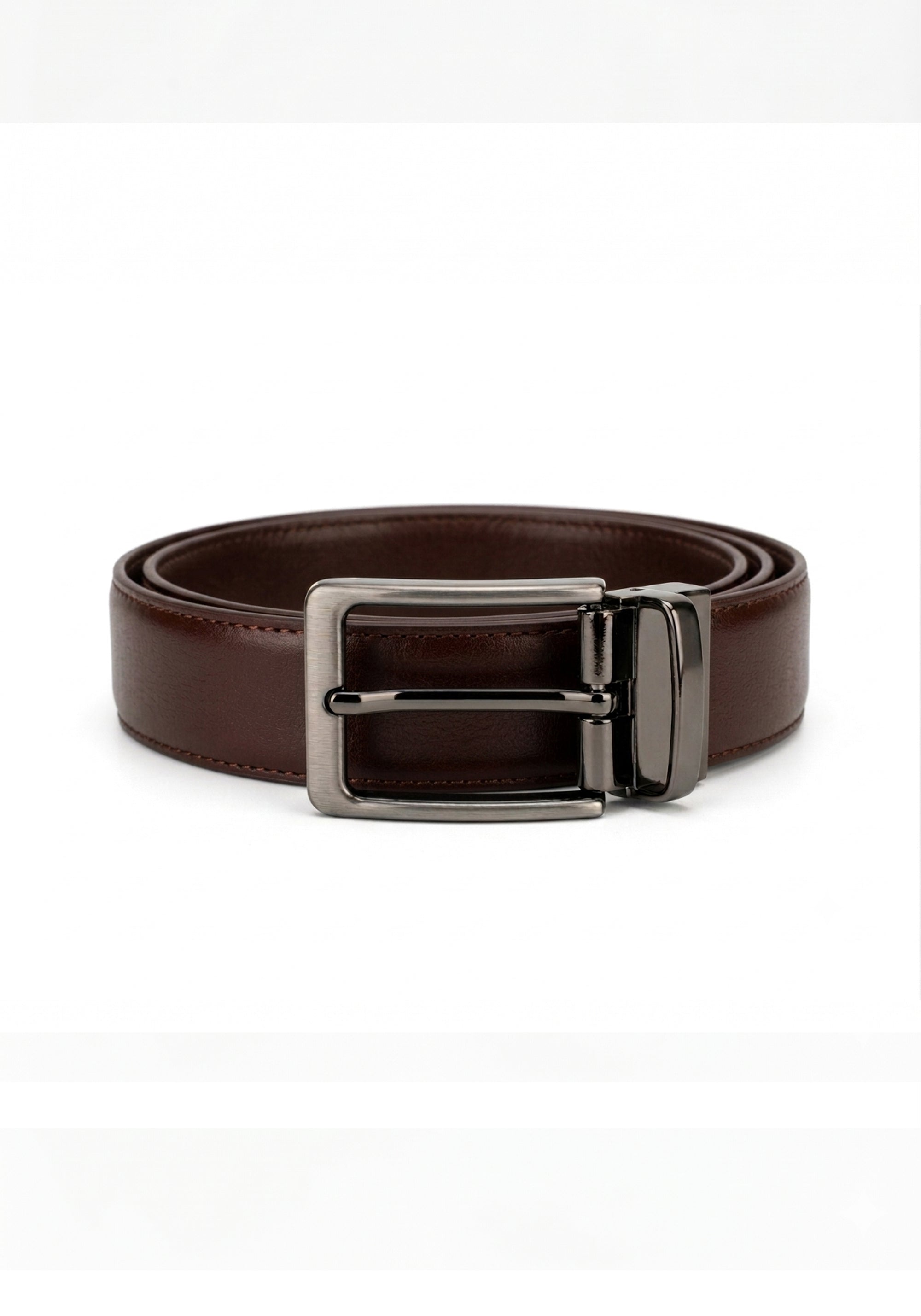 Reversible Plain Black &amp; Brown Belt