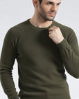 Green Crewneck Sweater