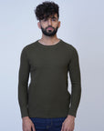 Green Crewneck Sweater