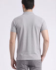 Heather Gray Polo Shirt