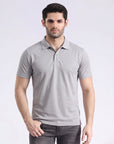 Heather Gray Polo Shirt