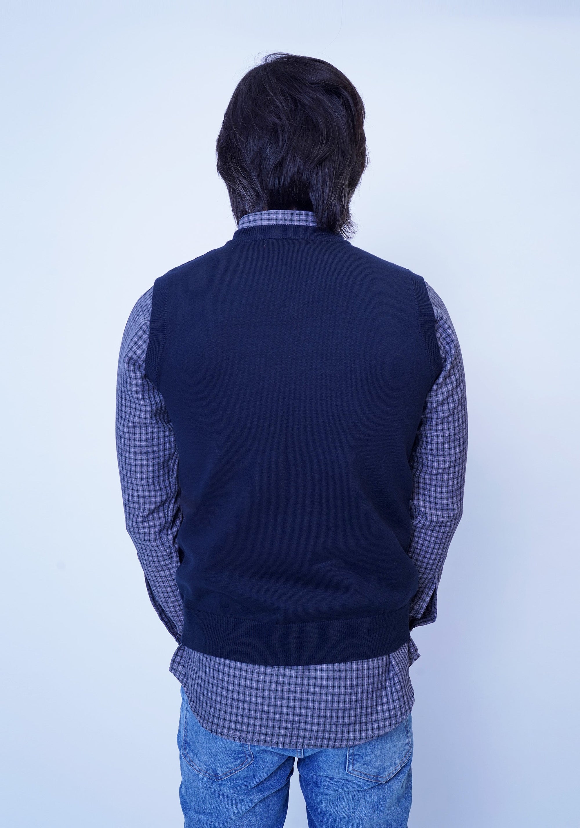 V-Neck Sleeveless Sweater