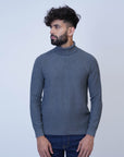 Turtle Neck Charcoal Sweater