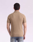 Light Brown Polo Shirt