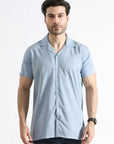 Sky Blue Cubic Shirt