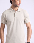 Cream Polo Shirt