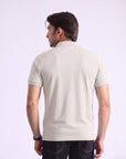 Cream Polo Shirt