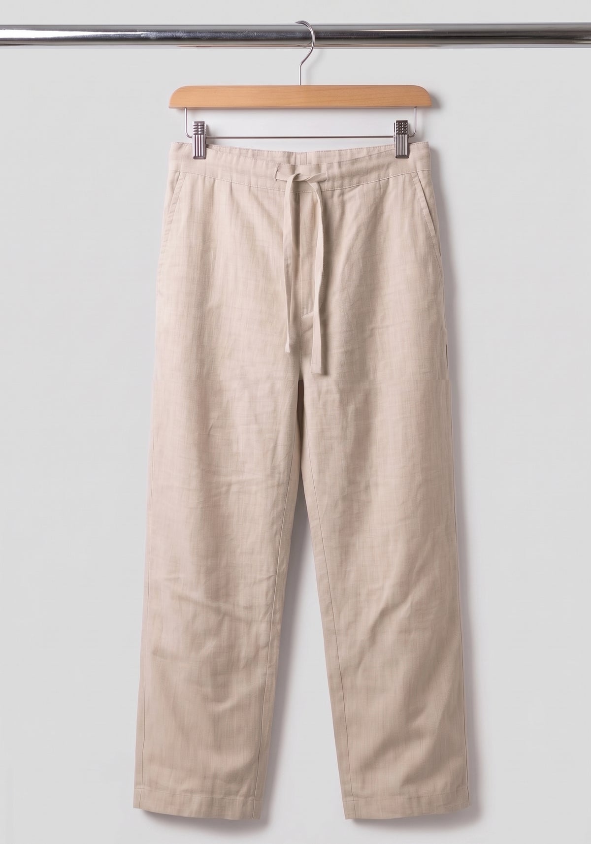 Cream Linen Trouser