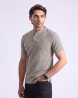 Dark Green Doted  T-Shirt