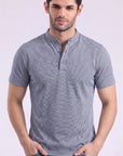 Dark Blue Doted T-Shirt