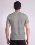 White Gray Printed T-Shirt