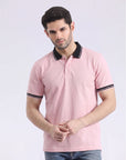 Light Pink Polo Shirt