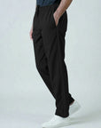 Black Cotton Trouser