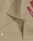 Light Brown Smart Fit Dress Shirt