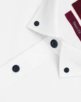Pocketless White  Dress Shirt